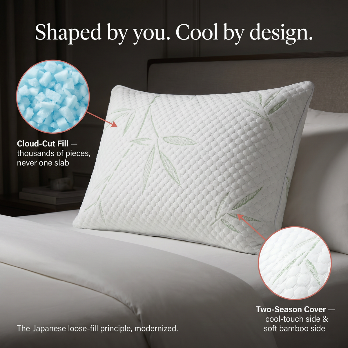 Hanare Bamboo Pillow